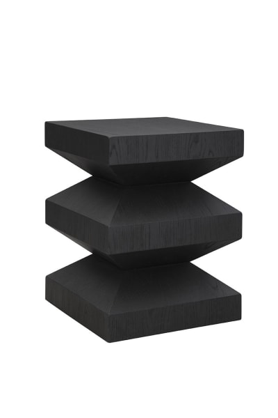 Plato's - End Table - Black