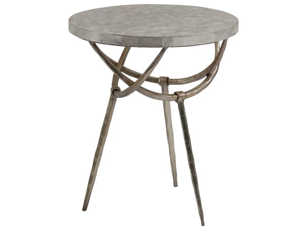 Signature Designs - Sergio Round Spot Table - Gray