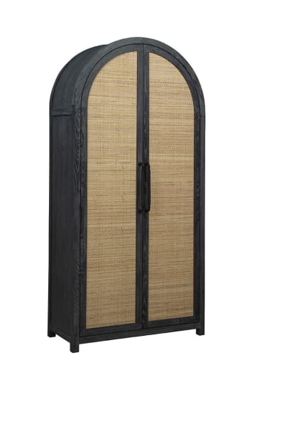 Eloise - Cabinet - Black / Light Brown