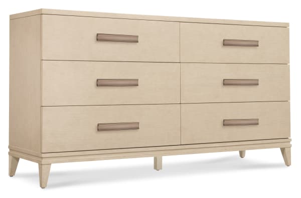 Westwood - Six-Drawer Dresser - Beige