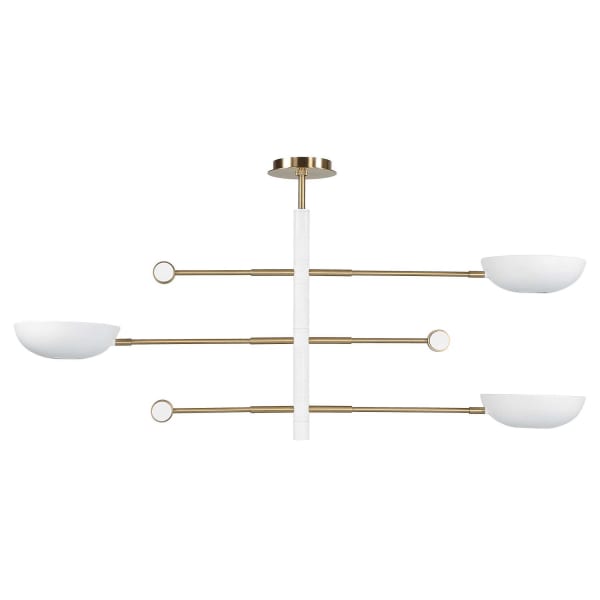 Swinger - 3 Light Pendant - White