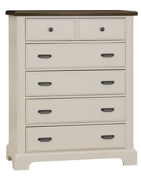 Lancaster County - 5 Drawer Chest - Two Tone Finish