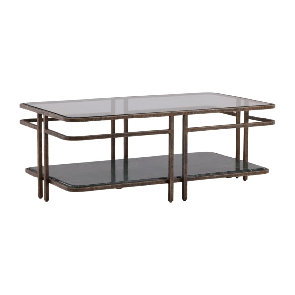 Buckroe - Coffee Table - Dark Brown / Black