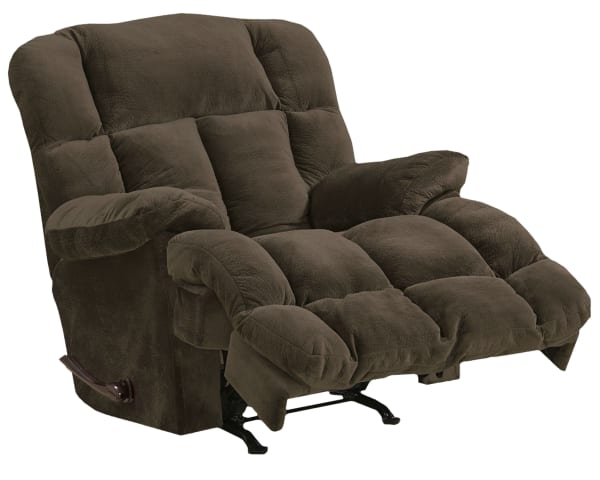 Cloud 12 - Power Chaise Rocker Recliner - Chocolate