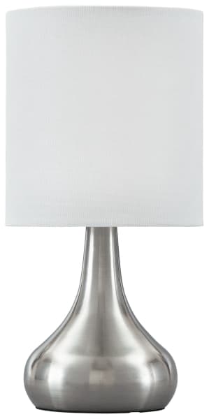 Camdale - Silver Finish - Metal Table Lamp 