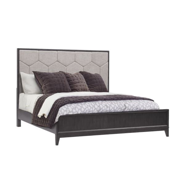 Quincy - Queen Upholstered Bed - Black