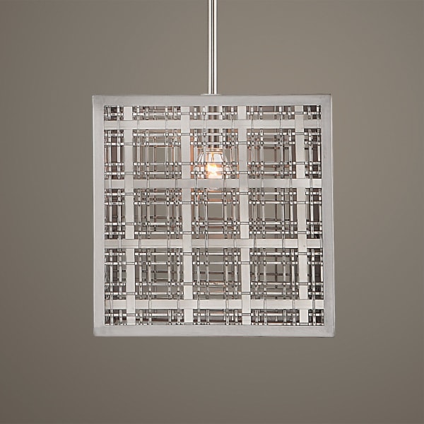 Pendleton - 1 Light Pendant - Silver Nickel