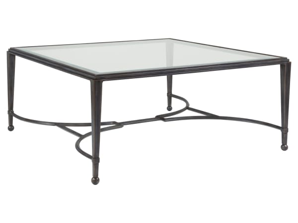 Metal Designs - Sangiovese Square Cocktail Table - Dark Brown