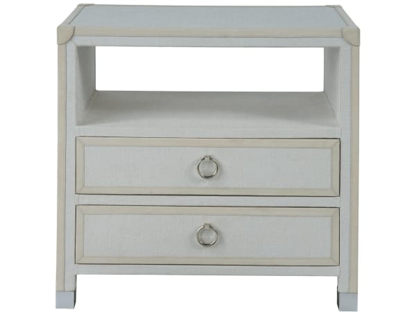 New Modern - Riven Nightstand - Gray