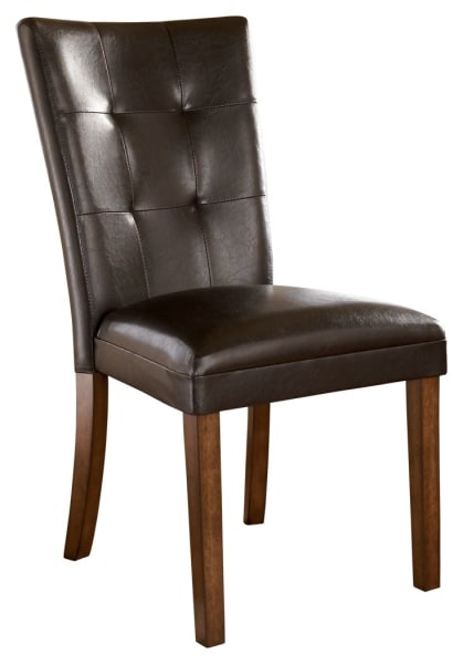 Lacey - Medium Brown - Dining UPH Side Chair (2/CN)
