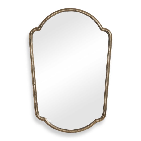 Naomi - Mirror - Antique Brass