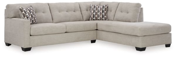 Mahoney - Pebble - 2-Piece Sectional With Raf Corner Chaise