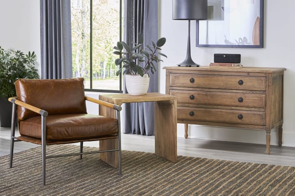 Holliman - End Table - Light Brown