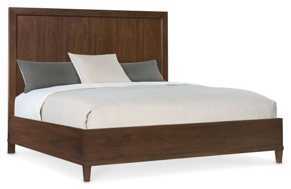 Archives - Queen Panel Bed - Dark Brown