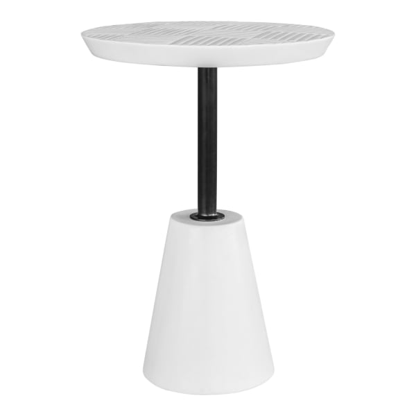 Foundation - Outdoor Accent Table - White