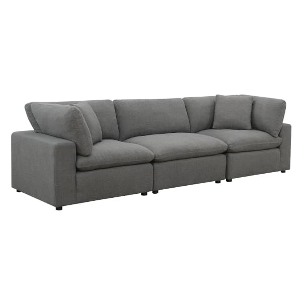 Cloud 9 - 3 Piece Sectional Sofa - Gray