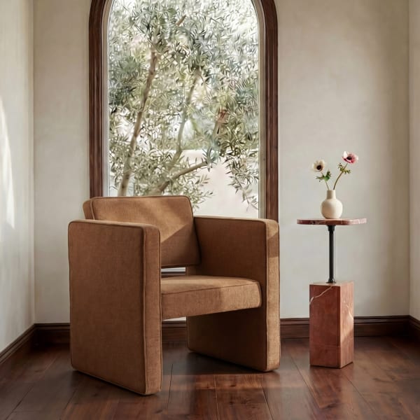 Harris - Accent Chair - Burgundy