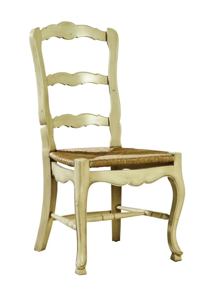 French - Ladderback Side Chair (Set of 2) - Cream