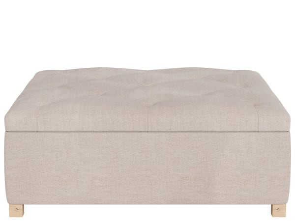 U Choose - 42" Square Storage Ottoman, Special Order - Beige