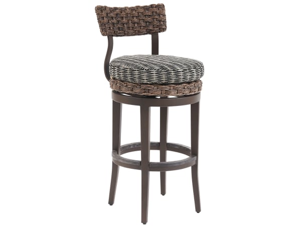 Kilimanjaro - Swivel Bar Stool - Dark Brown