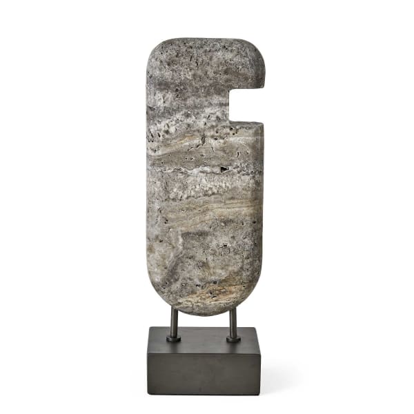 Ancient Lore - Tall Sculpture - Bronze / Gray