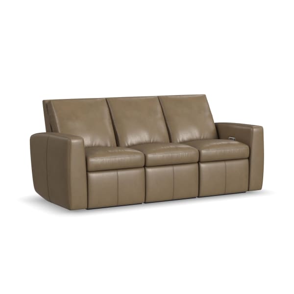 Aria - Power Reclining Sofa - Fawn
