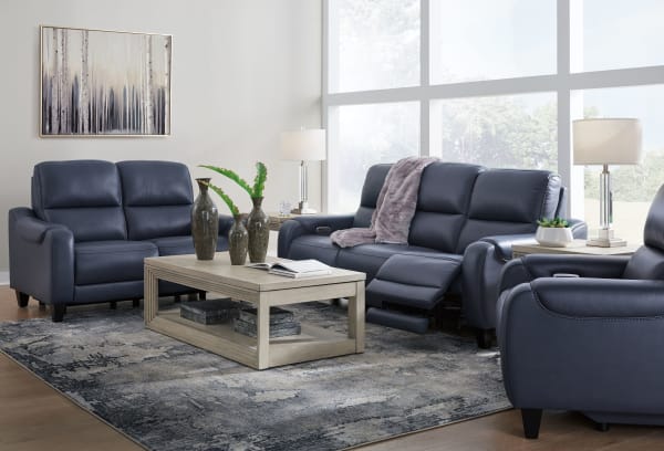Mercomatic - Ocean - 3 Pc. - Power Reclining Sofa, Power Reclining Loveseat, Power Recliner