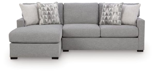 UrbanCrest - 2-Piece Sectional With LAF Corner Chaise - Pewter