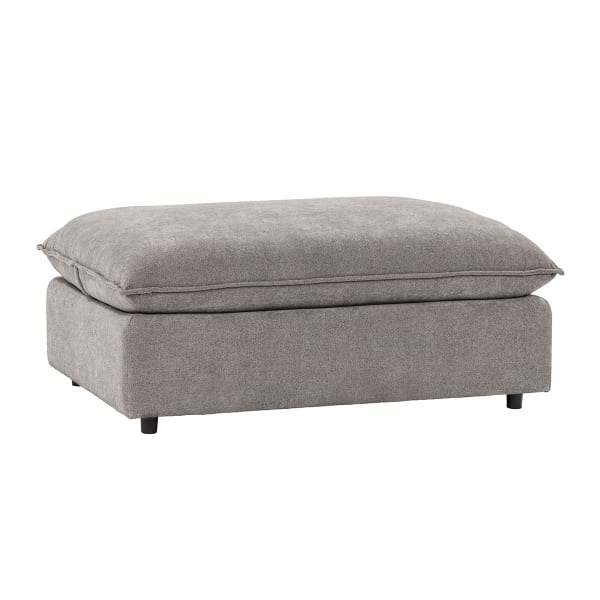 Caplan - Upholstered Ottoman - Elite Charcoal