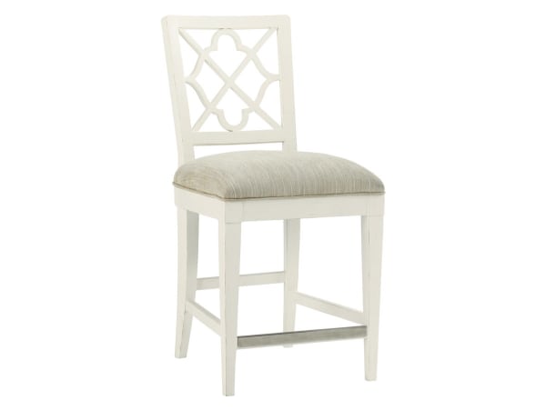Ivory Key - Newstead Counter Stool - White