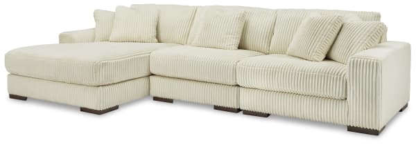 Lindyn - Ivory - 3-Piece Sectional With Laf Corner Chaise
