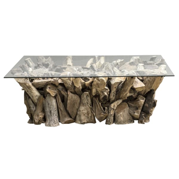 Teak - Root Coffee Table - Woodtone