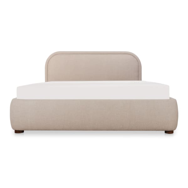 Colin - King Storage Bed - Light Brown