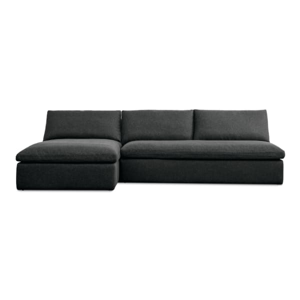 Miles - 2 Piece Outdoor Modular - Charcoal