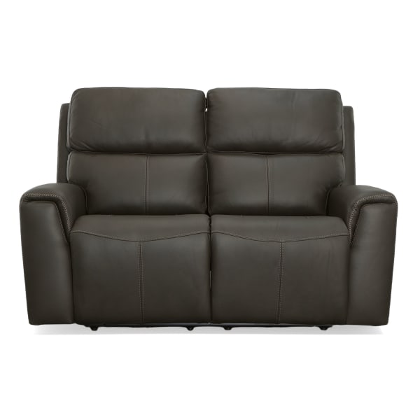 Jarvis - Power Reclining Loveseat With Power Headrests - Mica