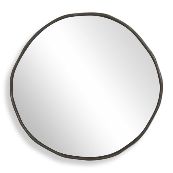 Lowen - Round Mirror - Bronze