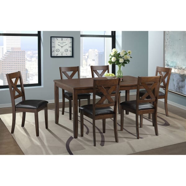 Alex - 7 Piece Dining Set - Espresso