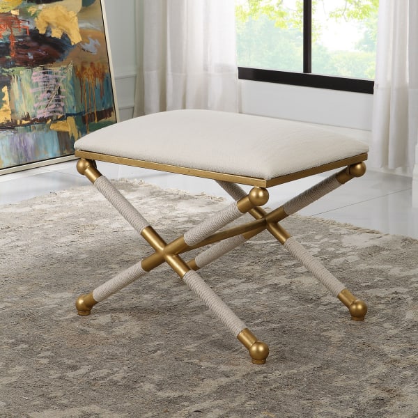 Socialite - Small Bench - Beige