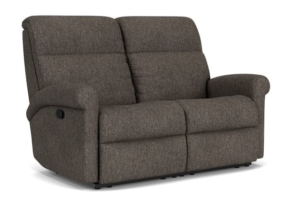 Davis - Reclining Loveseat - Dark Gray