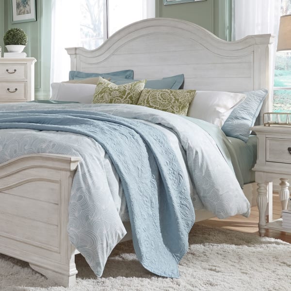 Bayside - Queen Panel Headboard - White