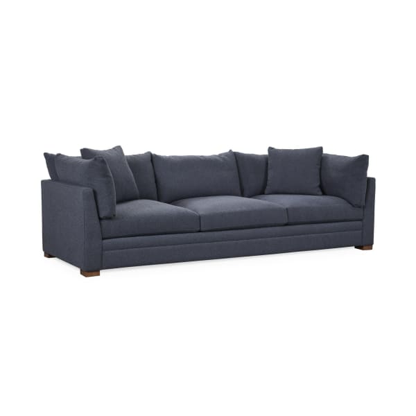 Audrey - Upholstered Large Sofa - Rise Blue