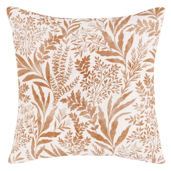 Mulberry - 22" x 22" Pillow - Chestnut Brown