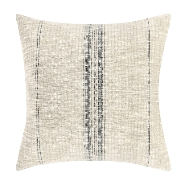 Repose - 22" x 22" RP Ria Pillow - Natural/Black