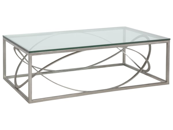 Metal Designs - Ellipse Rectangular Cocktail Table