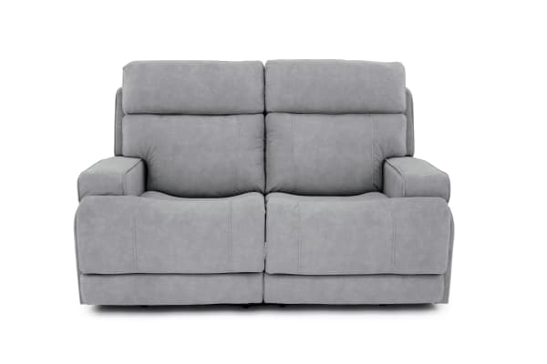 Ashbee - Loveseat With Power Recline, Power Headrests, Zero Gravity And 3" Footrest Extension - Dolphin
