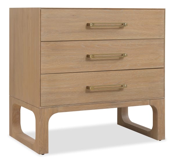 Banyon Bay - Three Drawer Nightstand - Light Brown