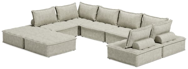 Bales - Taupe - 8-Piece Modular Seating