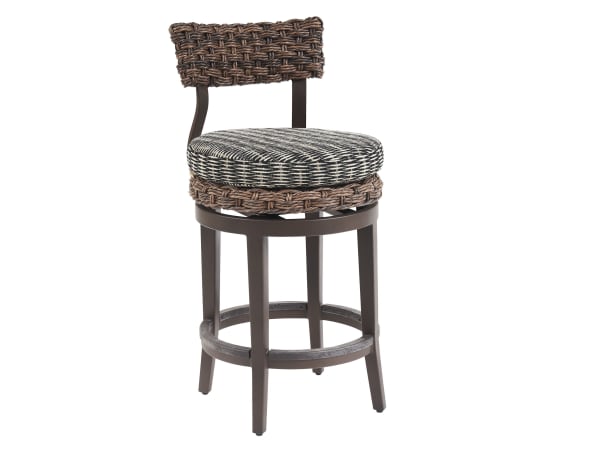 Kilimanjaro - Swivel Counter Stool - Dark Brown