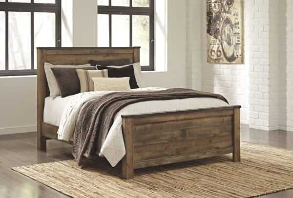 Trinell - Brown - Queen Panel Bed