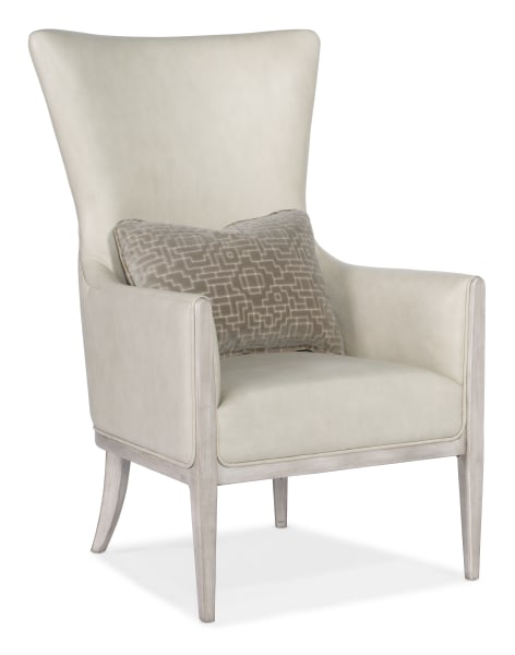 CC - Kyndall Club Chair With Accent Pillow - Beige